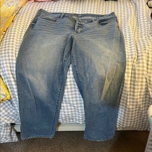 Old Navy Women's Straight Leg Blue Jeans